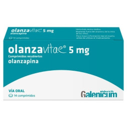 OLANZAVITAE 5 MG 14 COMPRIMIDOS RECUBIERTOS