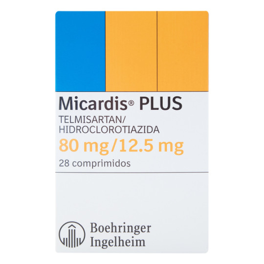 MICARDIS PLUS 80/12.5MG 28 COMPRIMIDOS