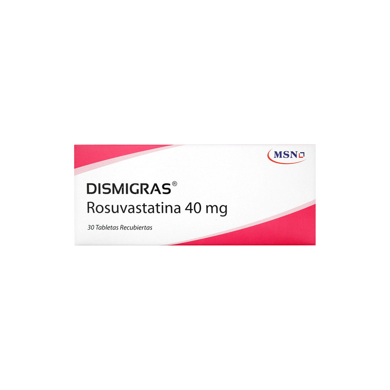 DISMIGRAS 40 MG 30 TABLETAS RECUBIERTAS