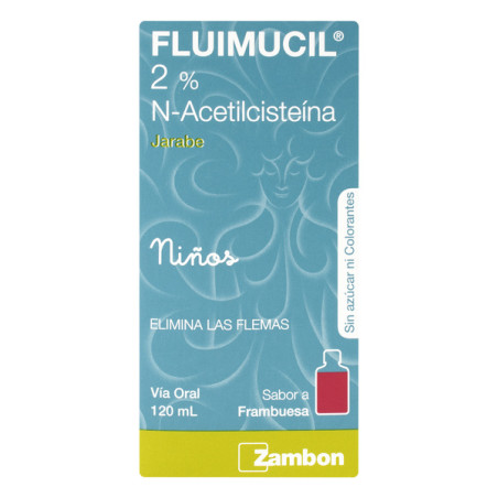FLUIMUCIL JARABE 2% NIÑOS 120 ML