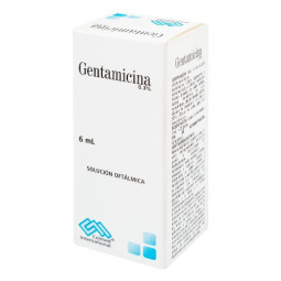 GENTAMICINA 0.3% SOLUCION OFTALMICA 6 ML