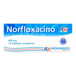 NORFLOXACINO 400 MG 14 TABLETAS RECUBIERTAS AMERICAN GENERICS
