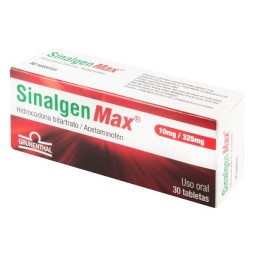 SINALGEN MAX 10/325MG 30 TABLETAS
