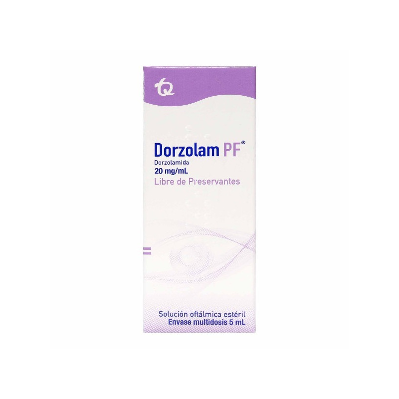 DORZOLAM PF SOLUCION OFTALMICA 5 ML MK