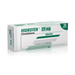 HIDROTEN 25 MG 30 TABLETAS