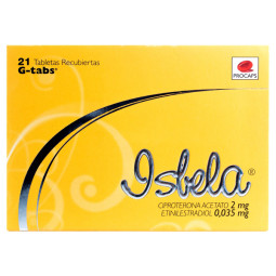 ISBELA 21 TABLETAS RECUBIERTAS
