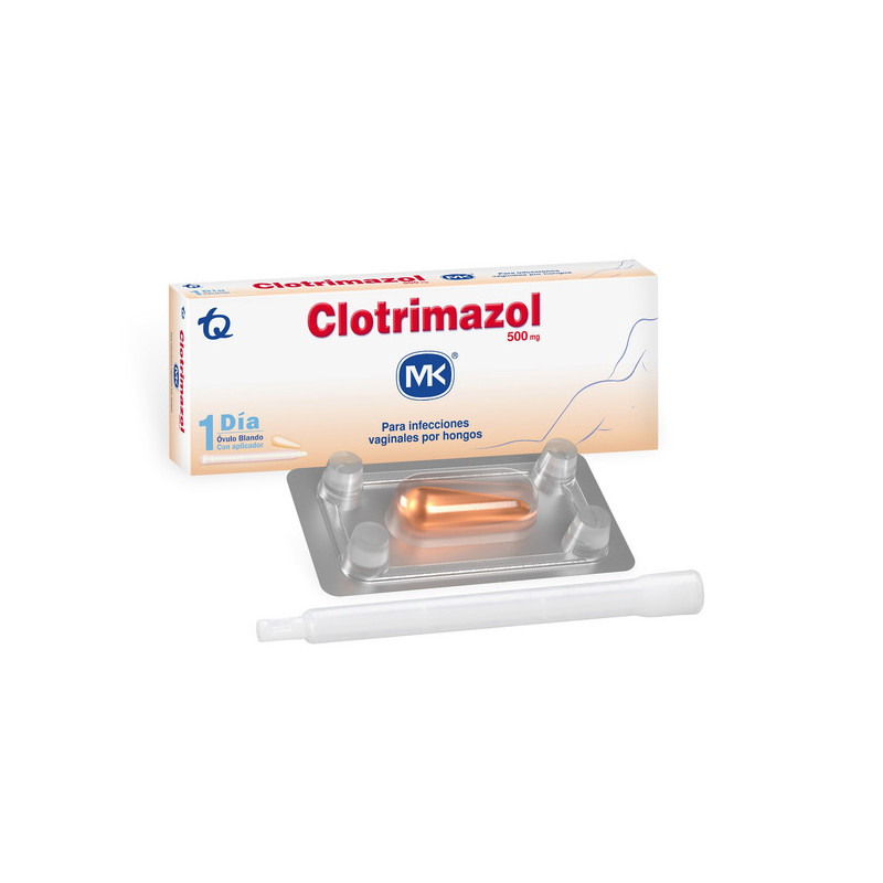 CLOTRIMAZOL 500MG 1 OVULO MK