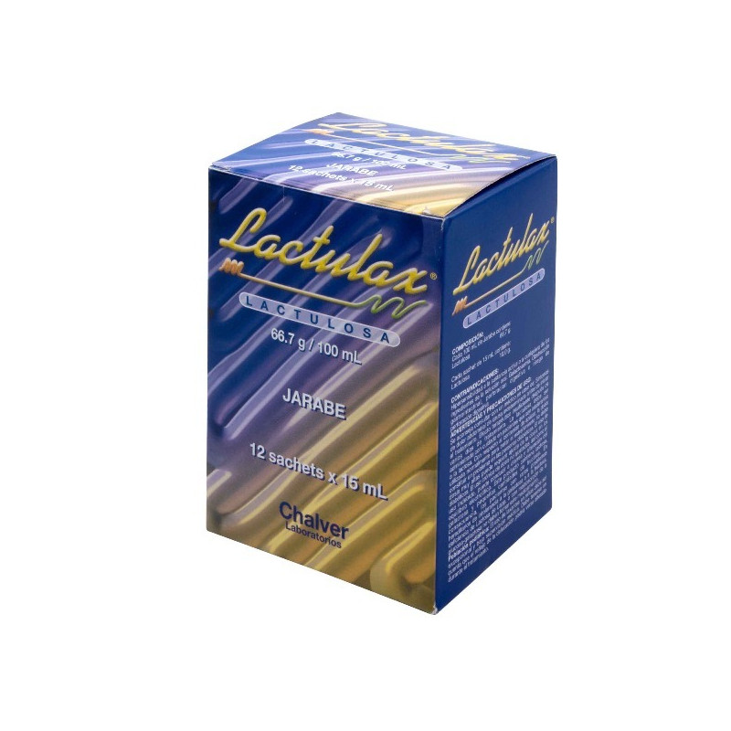 LACTULAX 60G/100ML 15 ML 12 SOBRES