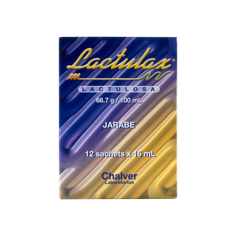 LACTULAX 60G/100ML 15 ML 12 SOBRES