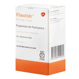 FLIXOTIDE 50 MCG 120 DOSIS
