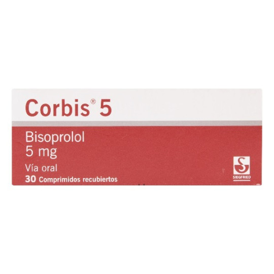 CORBIS 5 MG 30 COMPRIMIDOS