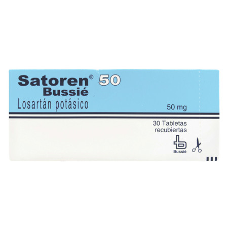 SATOREN 50 MG 30 TABLETAS RECUBIERTAS