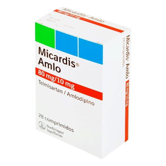 MICARDIS AMLO 80MG/10MG 28 COMPRIMIDOS