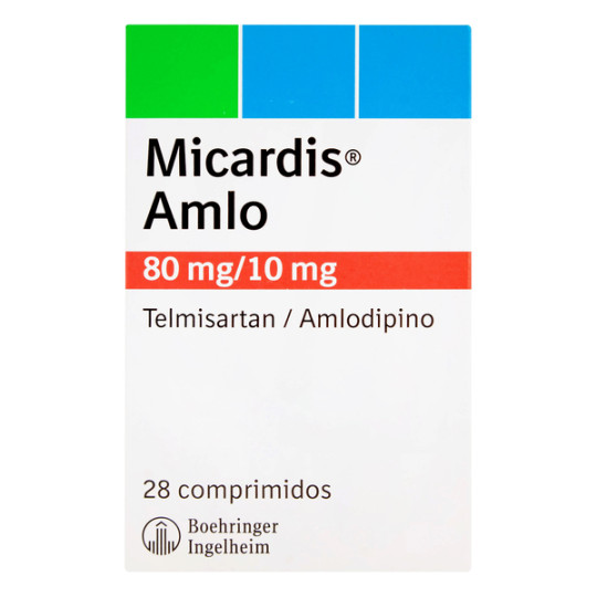 MICARDIS AMLO 80MG/10MG 28 COMPRIMIDOS