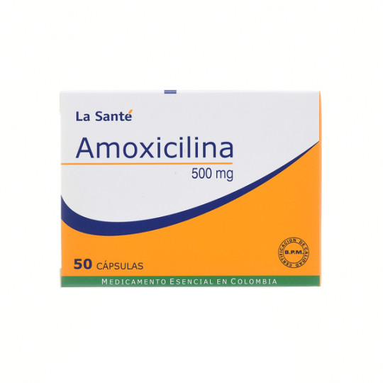 AMOXICILINA 500 MG 50 CAPSULAS LA SANTE
