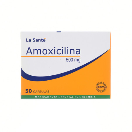 AMOXICILINA 500 MG 50 CAPSULAS LA SANTE