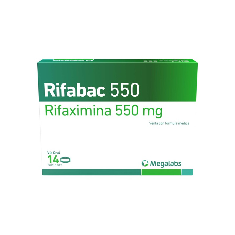 RIFABAC 550 MG 14 TABLETAS