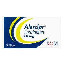 ALERCLAR 10 MG 10 TABLETAS