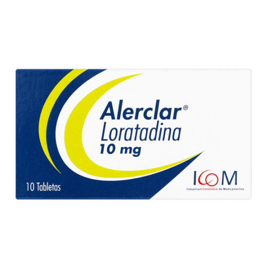 ALERCLAR 10 MG 10 TABLETAS