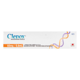 CLENOX 60MG/0.6ML 1 AMPOLLA PRELLENADA