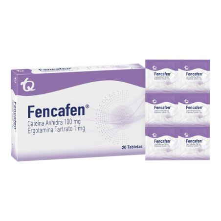 FENCAFEN 100/1MG 20 TABLETAS