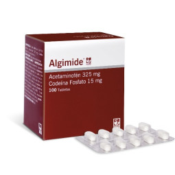 ALGIMIDE 325/15MG 100 TABLETAS