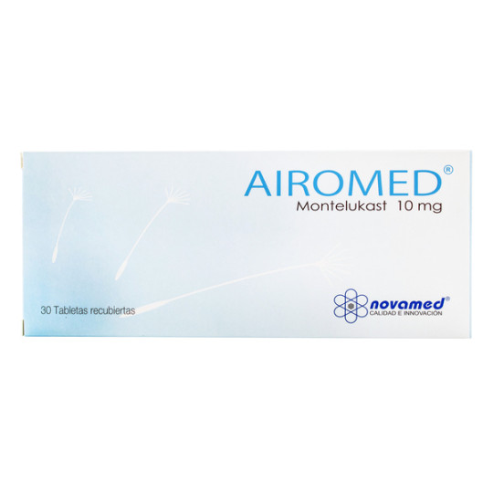 AIROMED 10 MG 30 TABLETAS RECUBIERTAS
