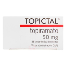 TOPICTAL 50 MG 28 COMPRIMIDOS