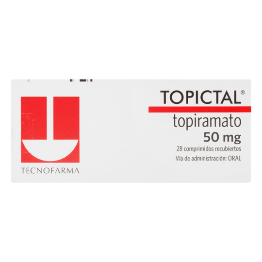 TOPICTAL 50 MG 28 COMPRIMIDOS