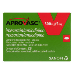 APROVASC 300/5MG 28 COMPRIMIDOS RECUBIERTOS
