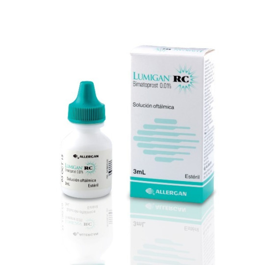 LUMIGAN RC SOLUCION OFTALMICA 0.01% 3 ML