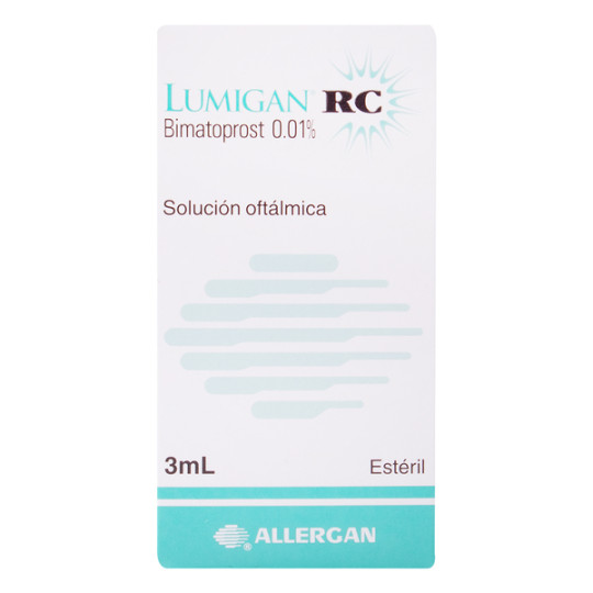 LUMIGAN RC SOLUCION OFTALMICA 0.01% 3 ML