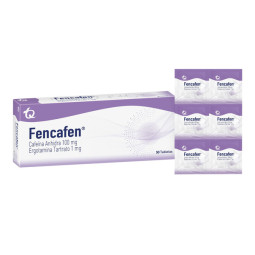 FENCAFEN 100/1MG 50 TABLETAS