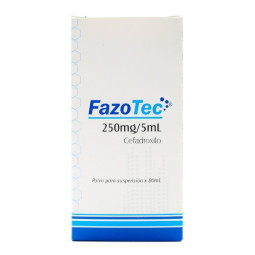 FAZOTEC SUSPENSION 250MG/5ML 80 ML