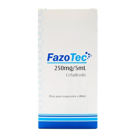 FAZOTEC SUSPENSION 250MG/5ML 80 ML