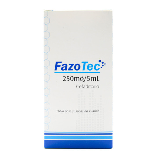 FAZOTEC SUSPENSION 250MG/5ML 80 ML