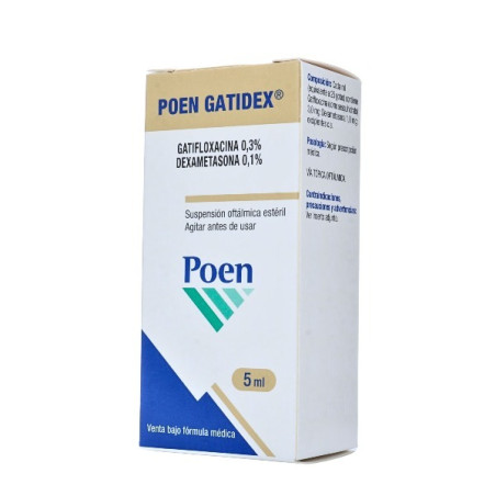 GATIDEX COLIRIO SOLUCION OFTALMICA 5 ML