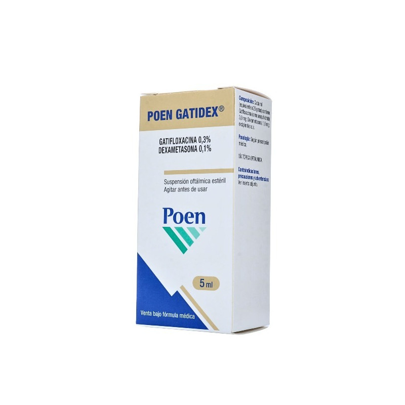GATIDEX COLIRIO SOLUCION OFTALMICA 5 ML
