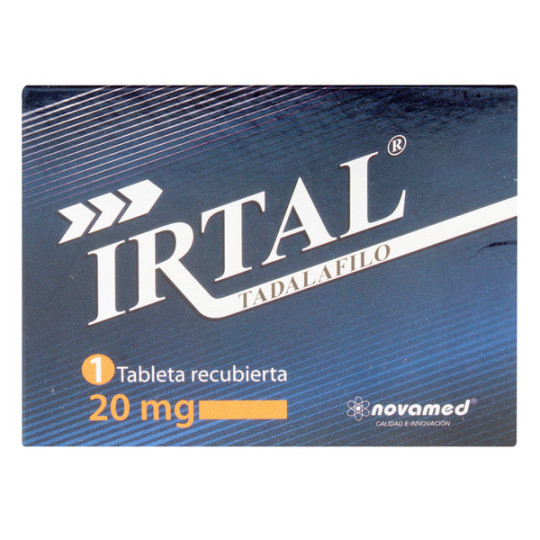 IRTAL 20 MG 1 TABLETA RECUBIERTA