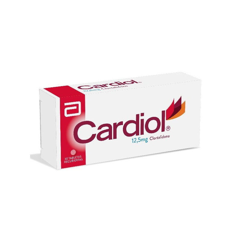 CARDIOL 12,5 MG 30 TABLETAS RECUBIERTAS