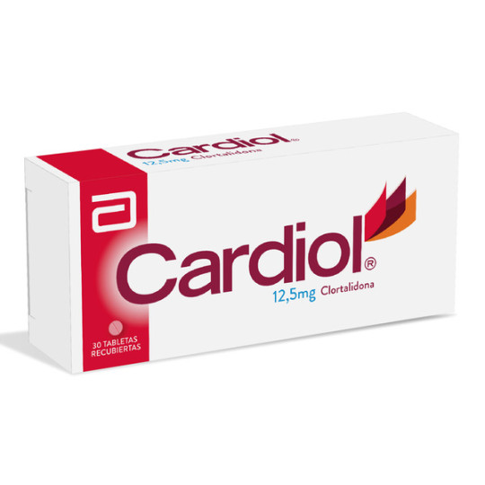 CARDIOL 12,5 MG 30 TABLETAS RECUBIERTAS