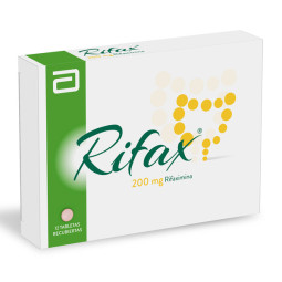 RIFAX 200 MG 12 TABLETAS RECUBIERTAS