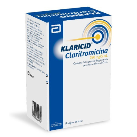 KLARICID SUSPENSION ORAL 250MG/5ML 50 ML