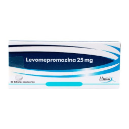 LEVOMEPROMAZINA 25 MG 20 TABLETAS RECUBIERTAS HUMAX