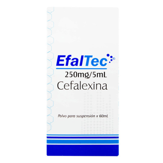 EFALTEC SUSPENSION ORAL 250MG/5ML 60 ML