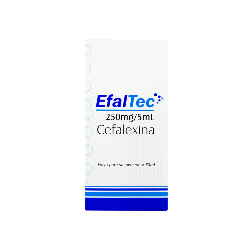 EFALTEC SUSPENSION ORAL 250MG/5ML 60 ML