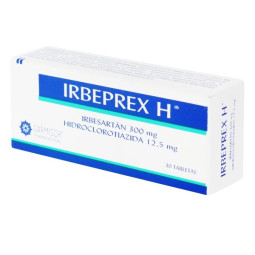 IRBEPREX H 300/12.5MG 30 TABLETAS