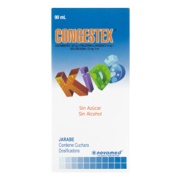 CONGESTEX KIDS JARABE SIN AZUCAR 90 ML