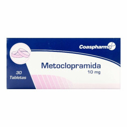 METOCLOPRAMIDA 10 MG 30 TABLETAS COASPHARMA