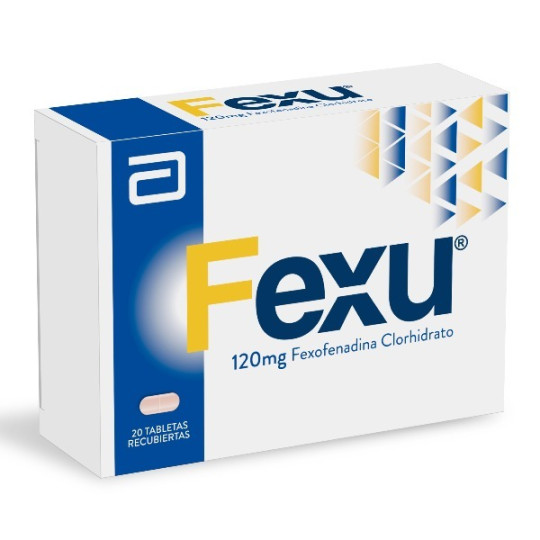 FEXU 120 MG 20 TABLETAS RECUBIERTAS